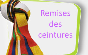 Remise des ceintures des petits